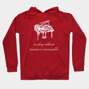 Piano Player Hoodie